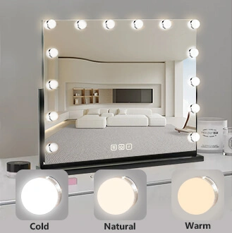 Details of LED Vanity Mirror Three Color Light Source