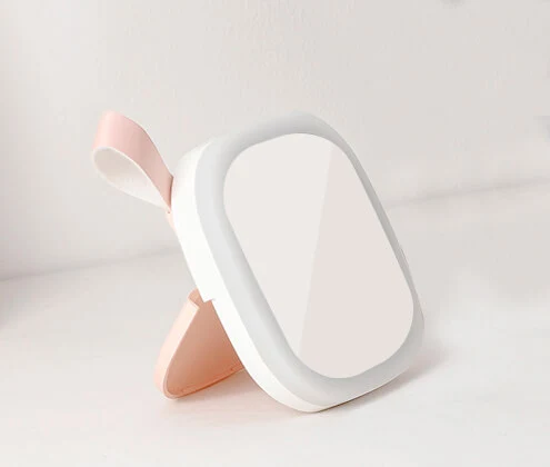 rechargeable makeup mirror with lights