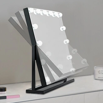 Details of LED Vanity Mirror 360° Rotation