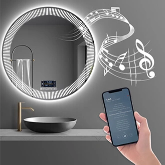 Details of Regular Shape LED Bathroom Mirror Blurtooth