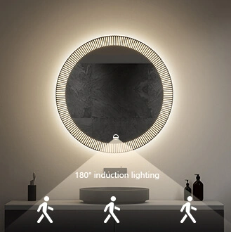 Details of Regular Shape LED Bathroom Mirror Smart Sensing