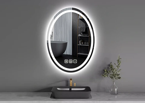 LED Bathroom Mirror With Demister/Defogger