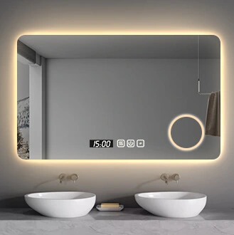 Details of LED Bathroom Mirror With Magnification Touch Screen