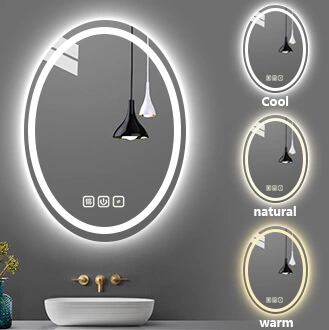 LED Demister Bathroom Mirror Details Light Source