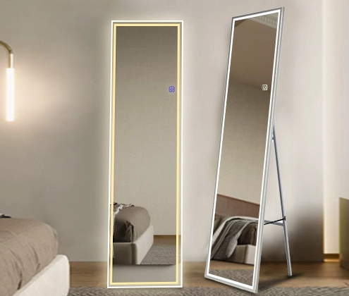 dresser mirror on stand