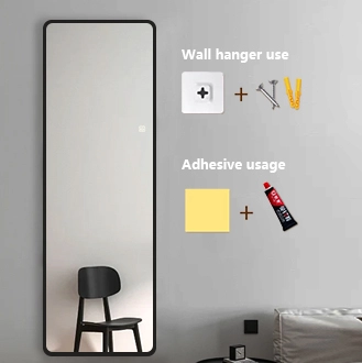 Details of  Wall Mounted Dressing Mirror Wall hanging/sticking