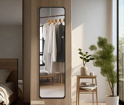 wall mounted dressing mirror