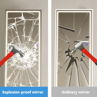 Details of  Standing Dressing Mirror Explosion-proof Technology