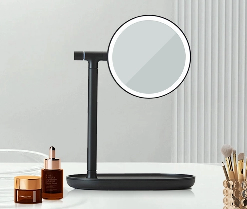 table top vanity mirror with lights