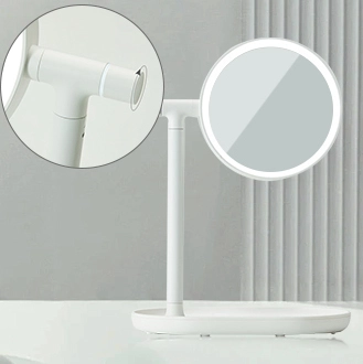 Details of LED Tabletop Mirror One-touch Button